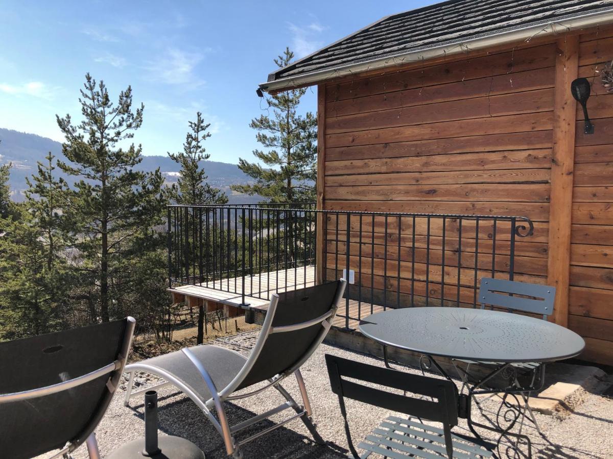 Clos Shambhala-Chalet D'Hotes Saint-Jean-Saint-Nicolas Esterno foto
