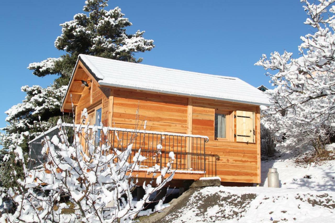 Clos Shambhala-Chalet D'Hotes Saint-Jean-Saint-Nicolas Esterno foto