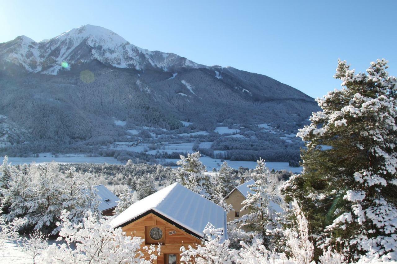 Clos Shambhala-Chalet D'Hotes Saint-Jean-Saint-Nicolas Esterno foto