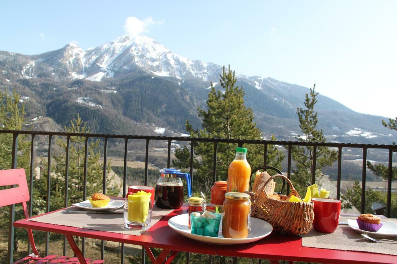 Clos Shambhala-Chalet D'Hotes Saint-Jean-Saint-Nicolas Esterno foto
