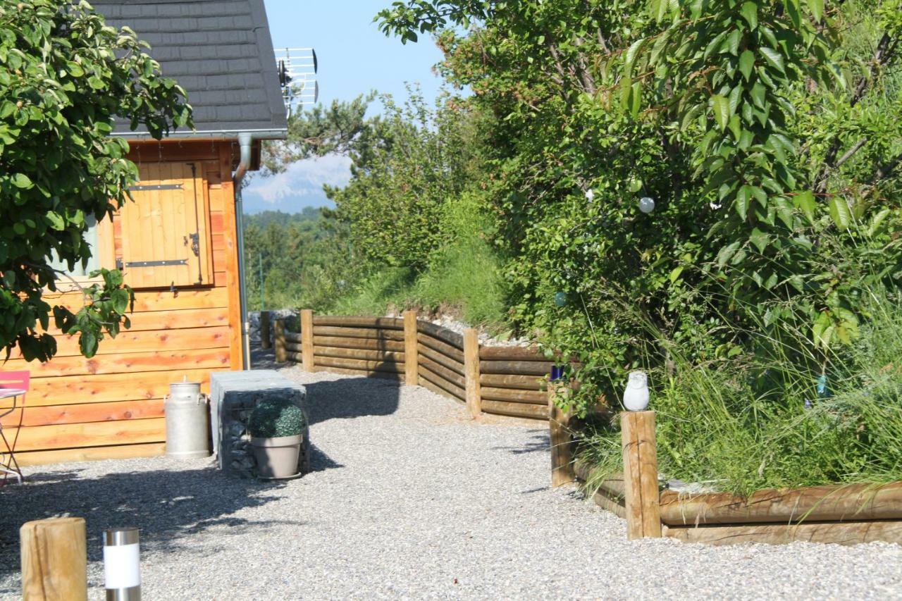 Clos Shambhala-Chalet D'Hotes Saint-Jean-Saint-Nicolas Esterno foto