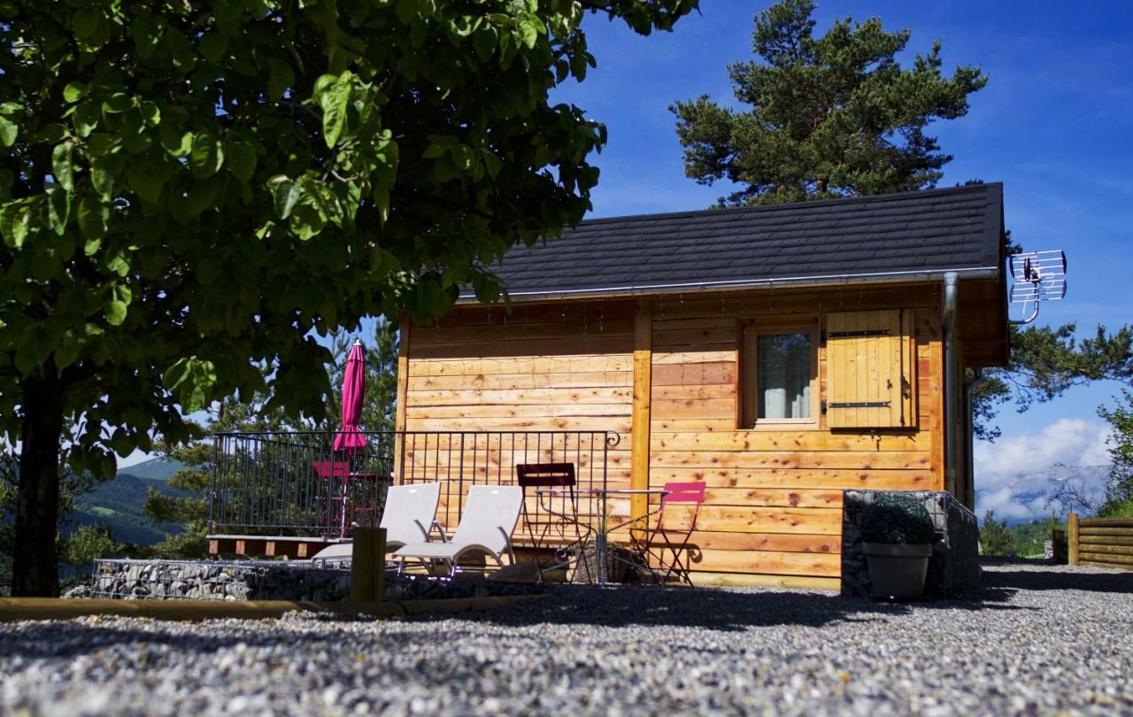 Clos Shambhala-Chalet D'Hotes Saint-Jean-Saint-Nicolas Esterno foto
