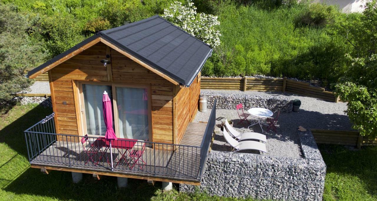 Clos Shambhala-Chalet D'Hotes Saint-Jean-Saint-Nicolas Esterno foto