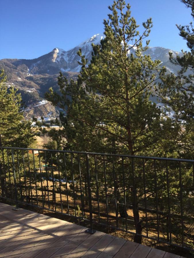 Clos Shambhala-Chalet D'Hotes Saint-Jean-Saint-Nicolas Esterno foto