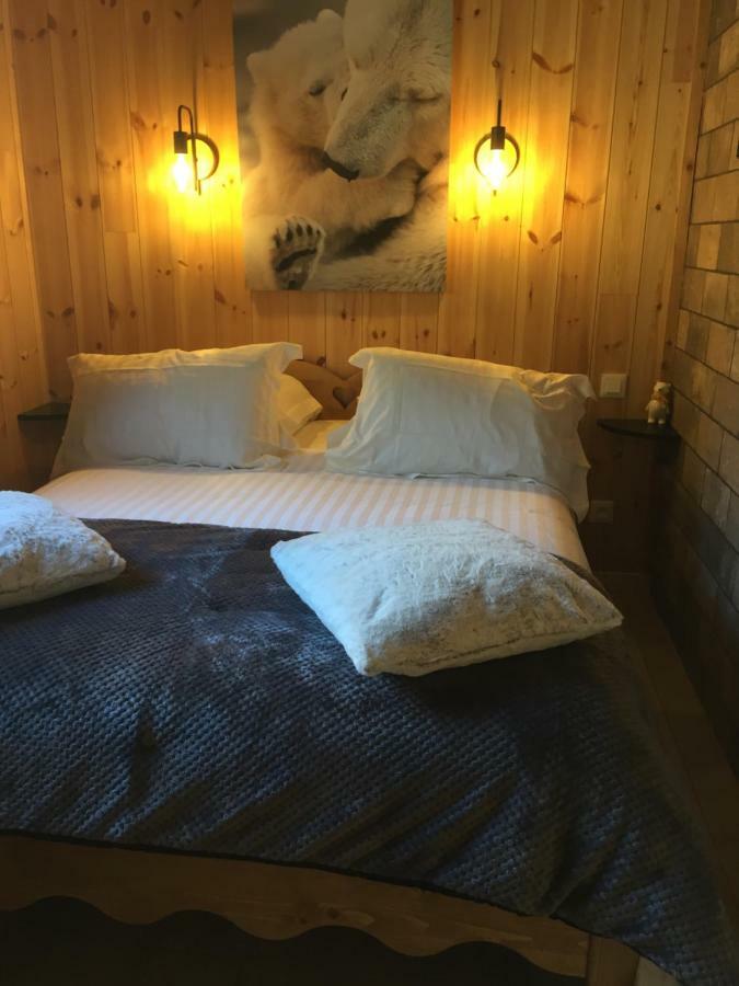 Clos Shambhala-Chalet D'Hotes Saint-Jean-Saint-Nicolas Esterno foto